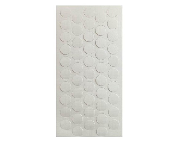 Tapa Furo Adesivo Pvc 12mm Branco Iceland Fll (cento) 