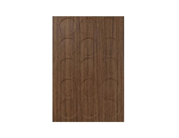 Tapa Furo Adesivo Pvc 18mm Nogal Malaga (cento) 