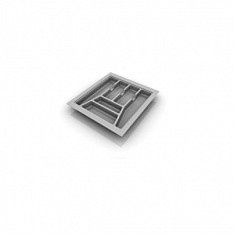 Divisor Talheres 440x480 Cinza (peça) 