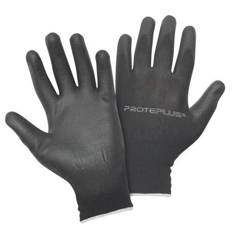Luva Tricotada Poliester C/banho Poliuretano Gg(10) Tatplus (par) 