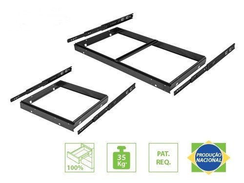 Kit Quadro Pasta Susp Qps 800/35 Kg 838x414mm Fll (peça) 
