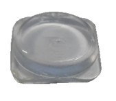 Batente Silicone 12x4mm Alto (peça) 