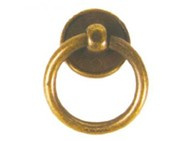 Puxador Pz 59 Base Redonda Ouro Velho (peça) 