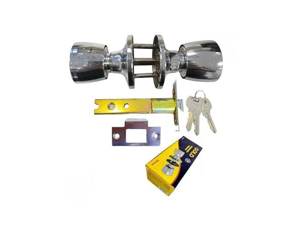 Fechadura Tubular 90mm Cr (peça) 