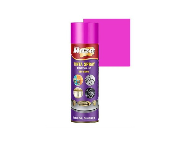 Tinta Spray 400ml/250g Maravilha Luminoso Maza Fll (peça) 