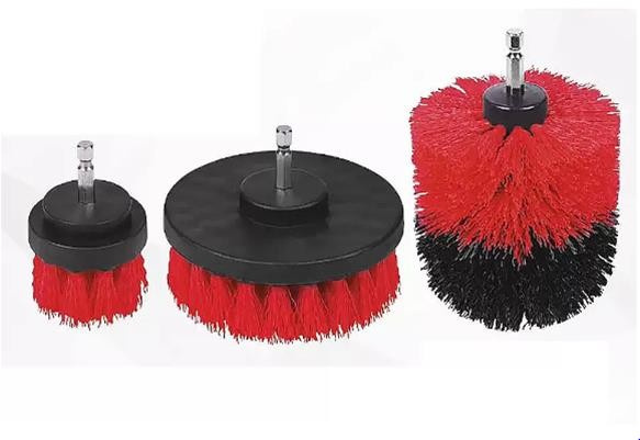 Jogo Escovas Limpeza 3 Pcs 2"/3.1/2"/4" (peça) 