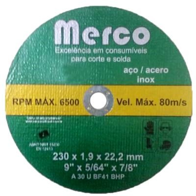 Disco Corte 9" (228x1,9x22,2mm) (peça) 