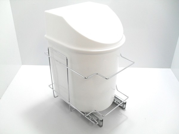 Lixeira Desl Simples Cesto 12l Inox 4881 Fll (peça) 