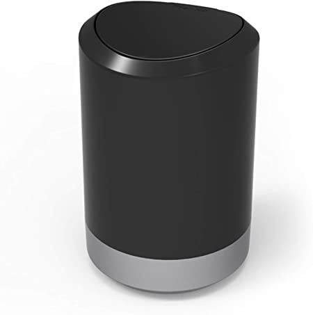 Lixeira Plastica P/banheiro Preto 10030.001 (peça) 