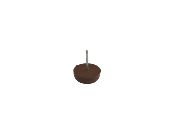 Sapata Deslizante Prego 19mm Marrom (peça) 