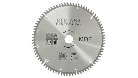 Lamina Serra Circular Md Mdf 250mmx80d (peça) 