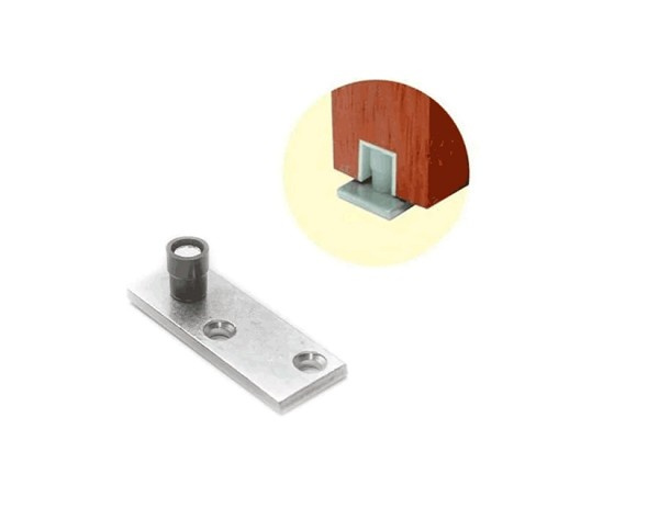 Deslizador Guia Reto De Aluminio 9mm (peça) 