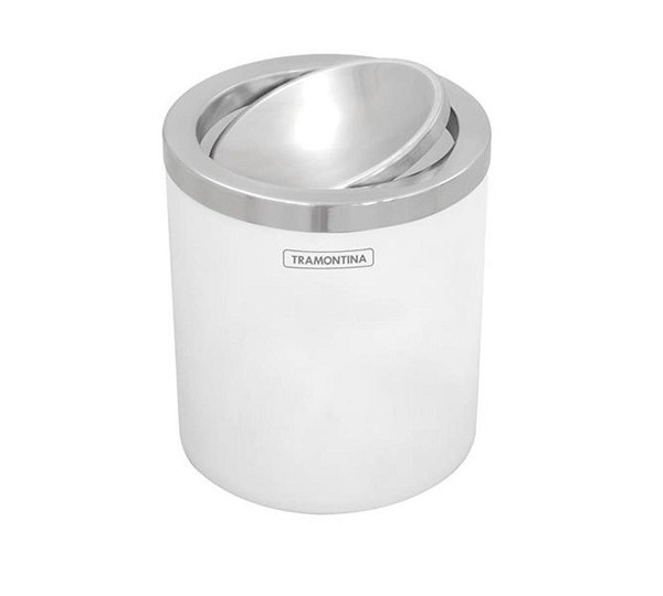 Lixeira C/tampa Basc Util 5l Branca 94540/026 (peça) 