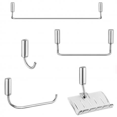 Kit Acessorios Idea - Chrome 5 Pcs (peça) 