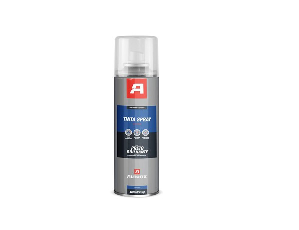 Tinta Spray 400ml Preto Brilhante Aut (peça) 