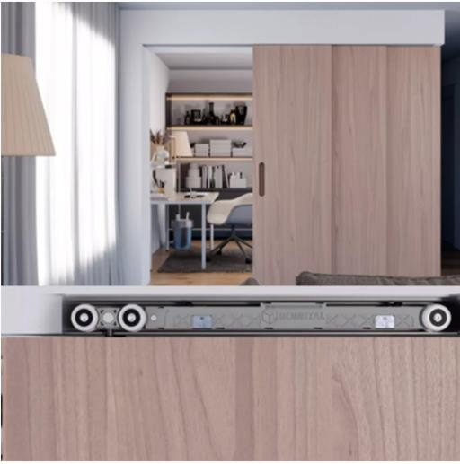 Sistema Porta Correr Rdz Ro-82tp Medio (40-80) Rom Fll (peça) 