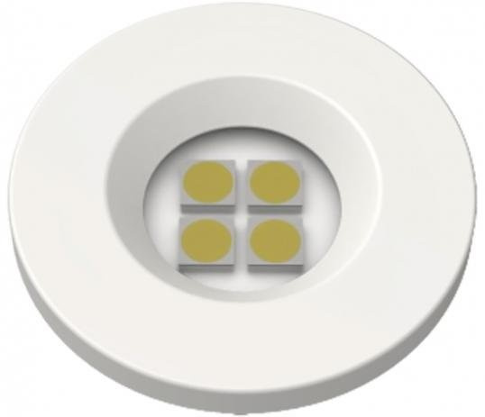Luminaria Pontual Circ D35 4 Super Led 5000k 110/220 Branca (peça) 