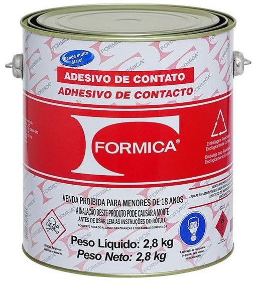 Cola Contato C/2,8 Kg Formica (peça) 