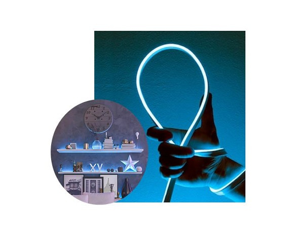 Fita Led Neon Flex 8w 12v 120 Led/m Aquamarine Tas Fll (metro Linear) 