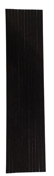 Feltro 1117 Retangular 500x10x2mm C/12 Pcs Preto (peça) 