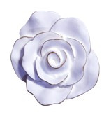 Puxador Res Rosa Proven Branca (peça) 