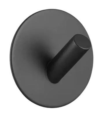 Gancho Metal Redondo Preto (peça) 