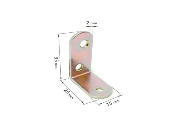 Suporte P/prateleira 35x25x2mm 624-3 (peça) 