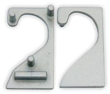 Ponteira Zam Perfil Collegato 15mm Anod (par) 