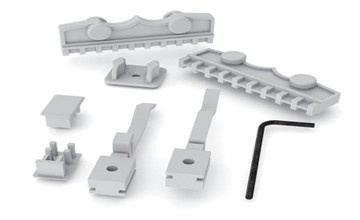 Sistema Porta Correr Rv 12/2 Rom Fll (peça) 