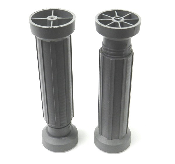 Pe Plastico 130mm Cab Red Cinza (peça) 