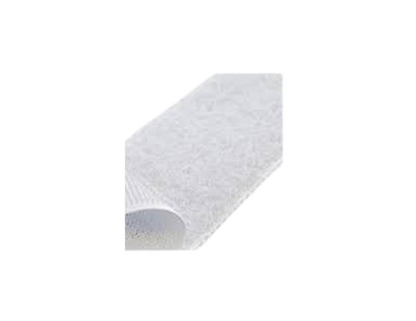 Velcro 20mm C/adesivo Femea Branco (metro Linear) 