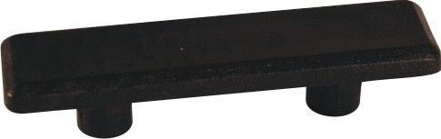 Sapata Plast 2 Pinos Preta Fll (peça) 