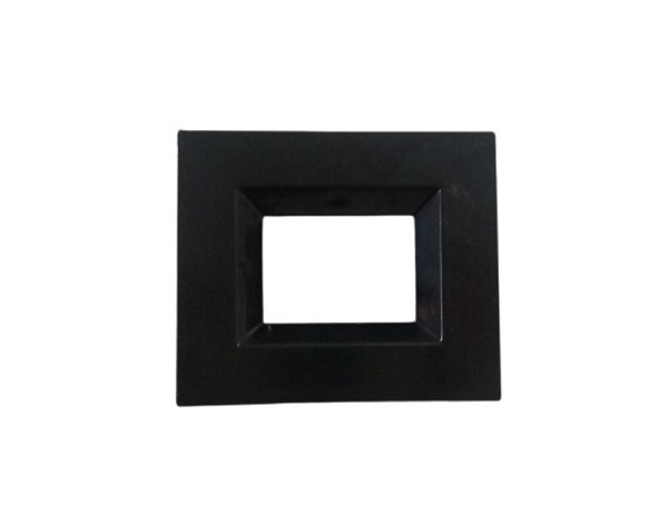 Luminaria Pontual Retang D35 5000k Preta (peça) 