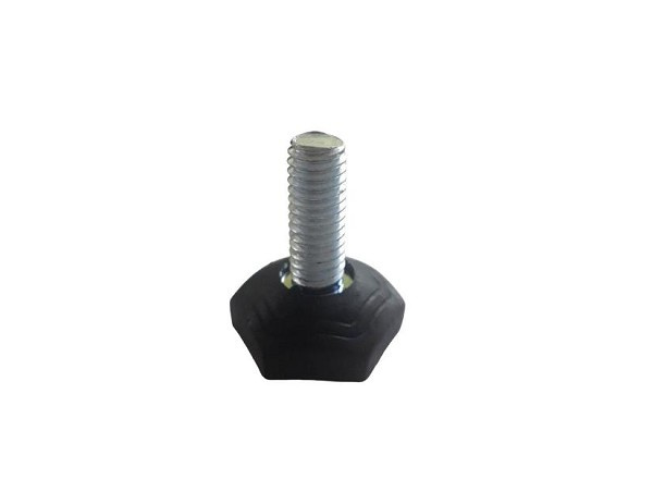 Sapata Plast Regulavel 32mm Par 3/8x1 Preta (peça) 