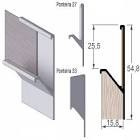 Perfil Pux Aluminio 4025 15mm Anod (16800) (metro Linear) 