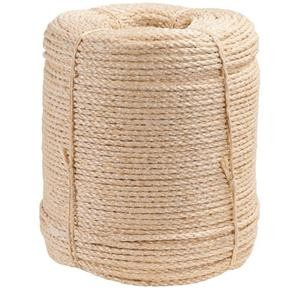 Corda Torcida 3 Pernas Sisal 8,0mm (metro Linear) 