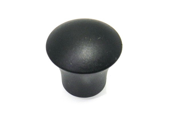 Puxador Pz 07 Botao Preto (peça) 