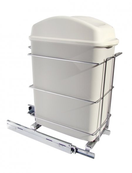 Lixeira 1 Cesto Corred Telesc Crom (peça) 