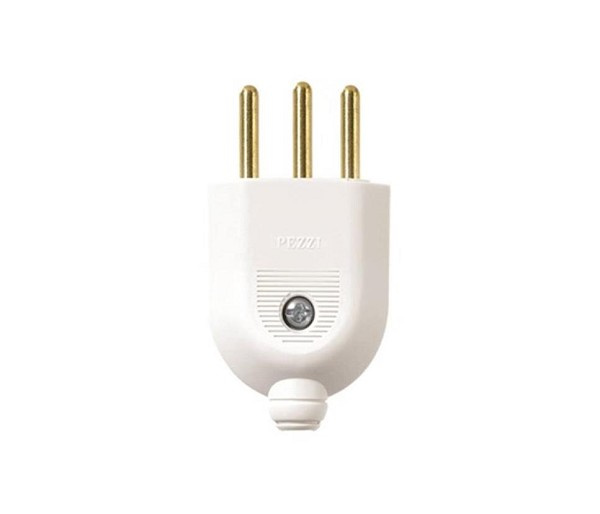 Plugue E-1157-1 Branco 3p 20a Pezzi (peça) 