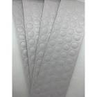 Tapa Furo Adesivo Pvc 12mm Cinza Cristal (cento) 