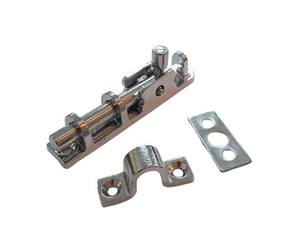 Trinco Uniao 120mm Cromado (peça) 