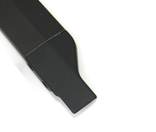 Perfil Pux Aluminio Arezzo 18mm Preto (metro Linear) 